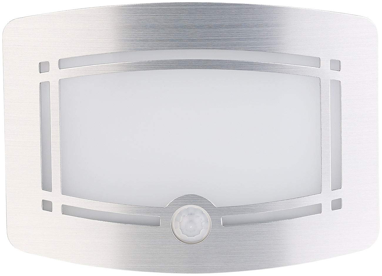 Lunartec Innenbeleuchtung LED-Wandleuchte Batterie 40lm weiß