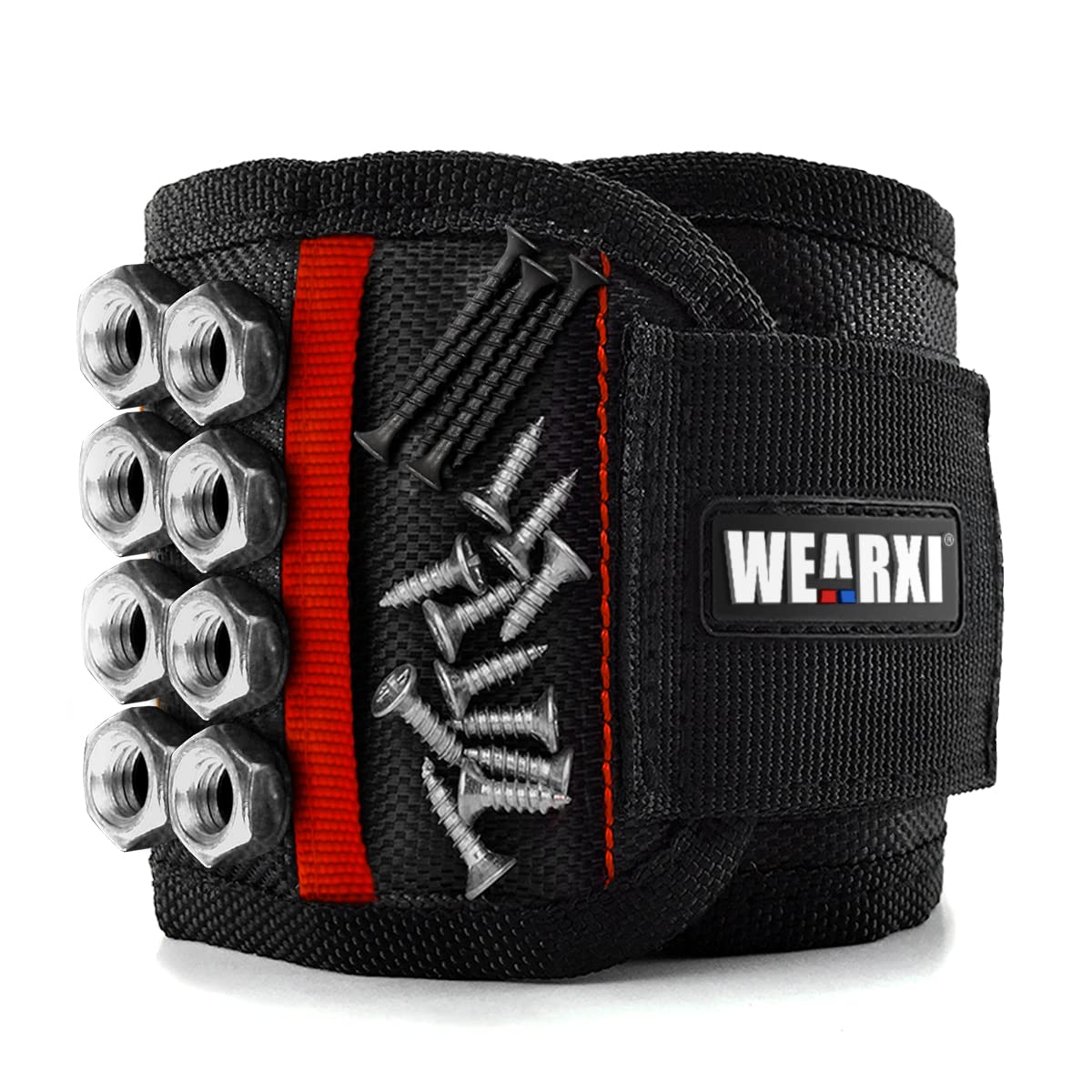 Wearxi Magnetarmband Handwerker Werkzeug-Armband Orange