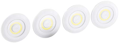 Lunartec Innenbeleuchtung UBL-16.w Spots 4er-Set Batterie