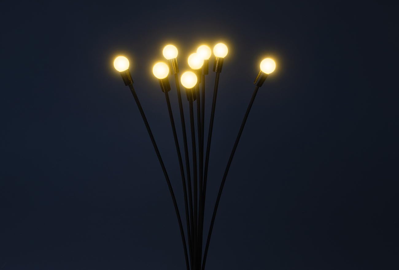 Lunartec Licht-Dekoration Solar-Glühwürmchen 8er warmweiß 65cm