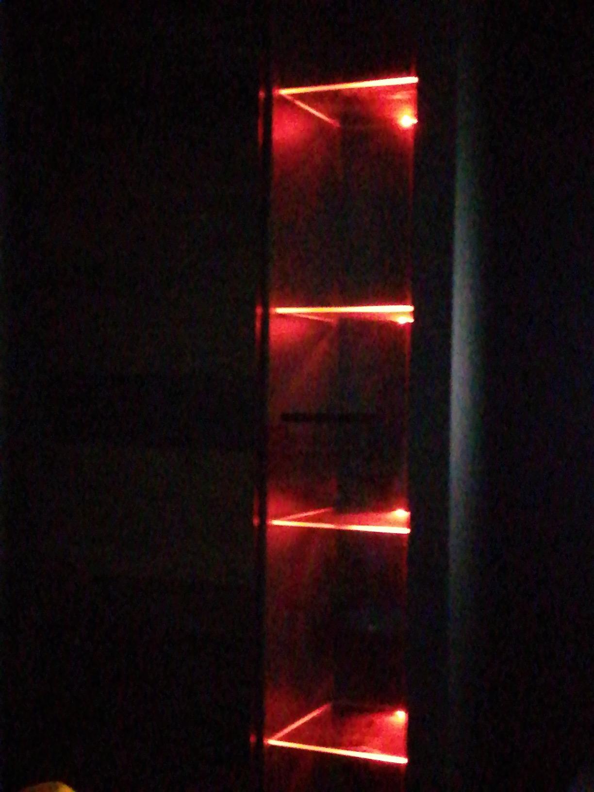 Lunartec Innenbeleuchtung Glasbodenbeleuchtung RGB 6er-Set Fernbedienung