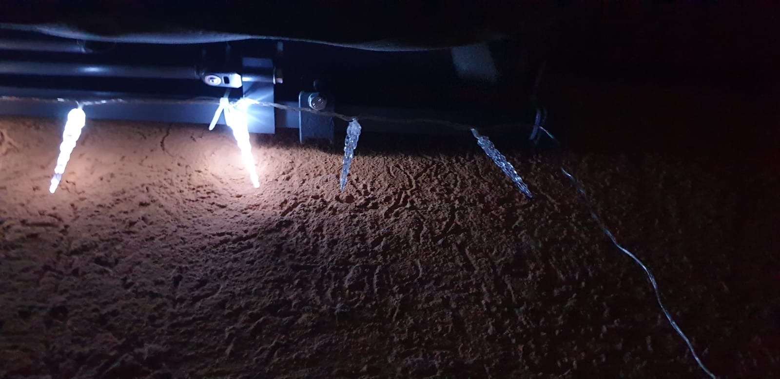 Bonetti LED Lichterketten 40-er Eiszapfen Lichterkette kaltweiß