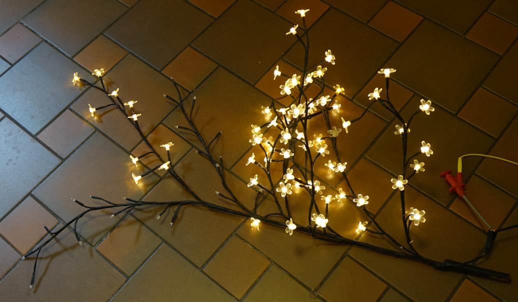 Lunartec Licht-Dekoration Kirschblütenbaum 250cm 600 LEDs