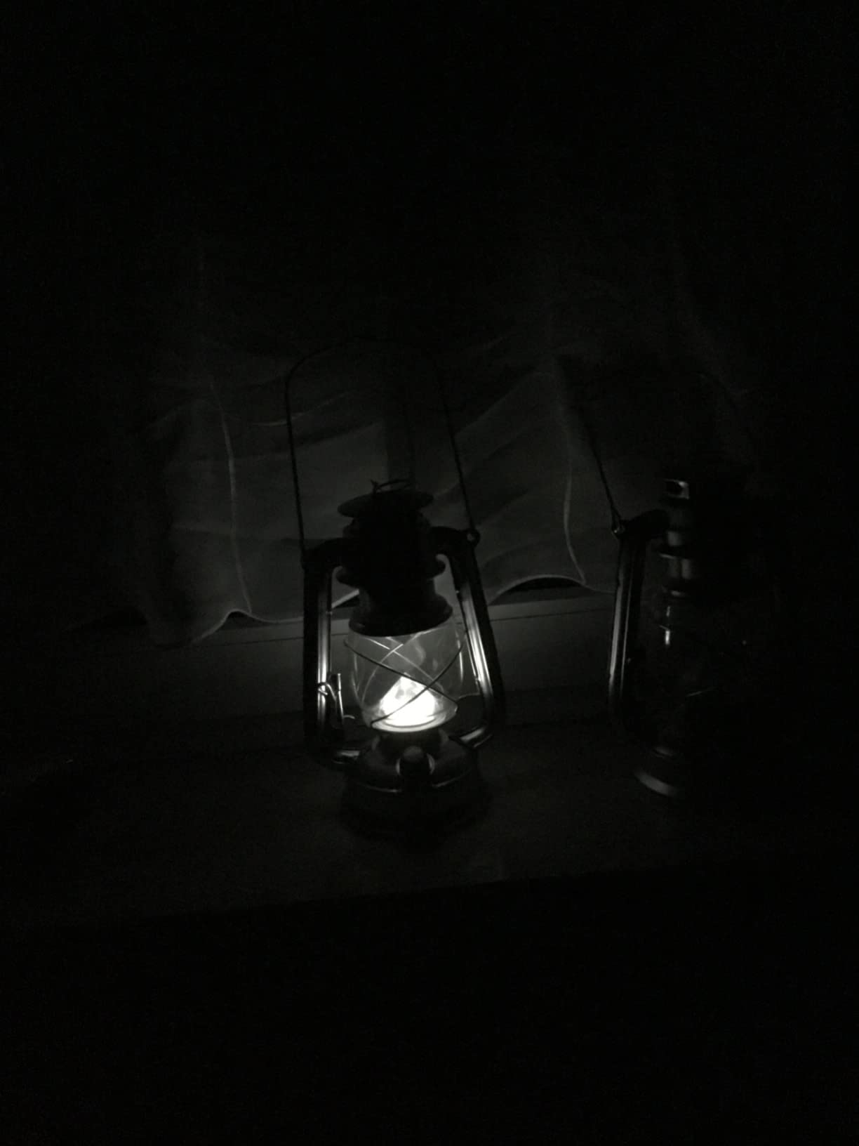 Lunartec Taschenlampen Sturmlampe LED 200 lm Akku 2er-Set