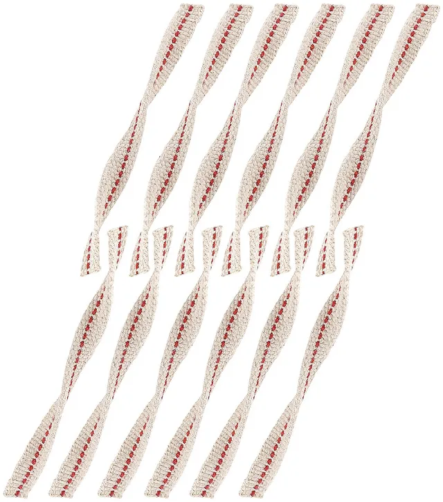 Lunartec Universal-Dochte Öllampendocht 12er-Pack 140 mm