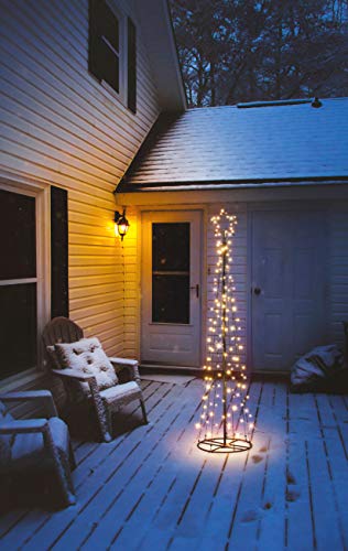 Bonetti Light Trees Metall-Tannenbaum 180 cm warmweiß 160 LED