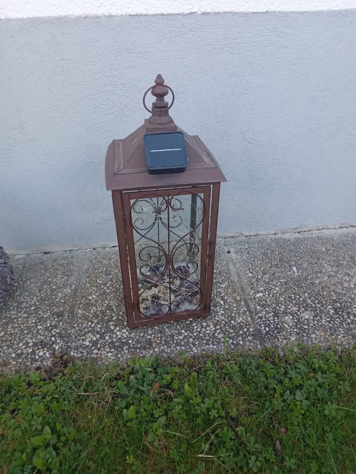 Bxroiu Lichterkette Solar 10m 100 LED warmweiß 2 Stück