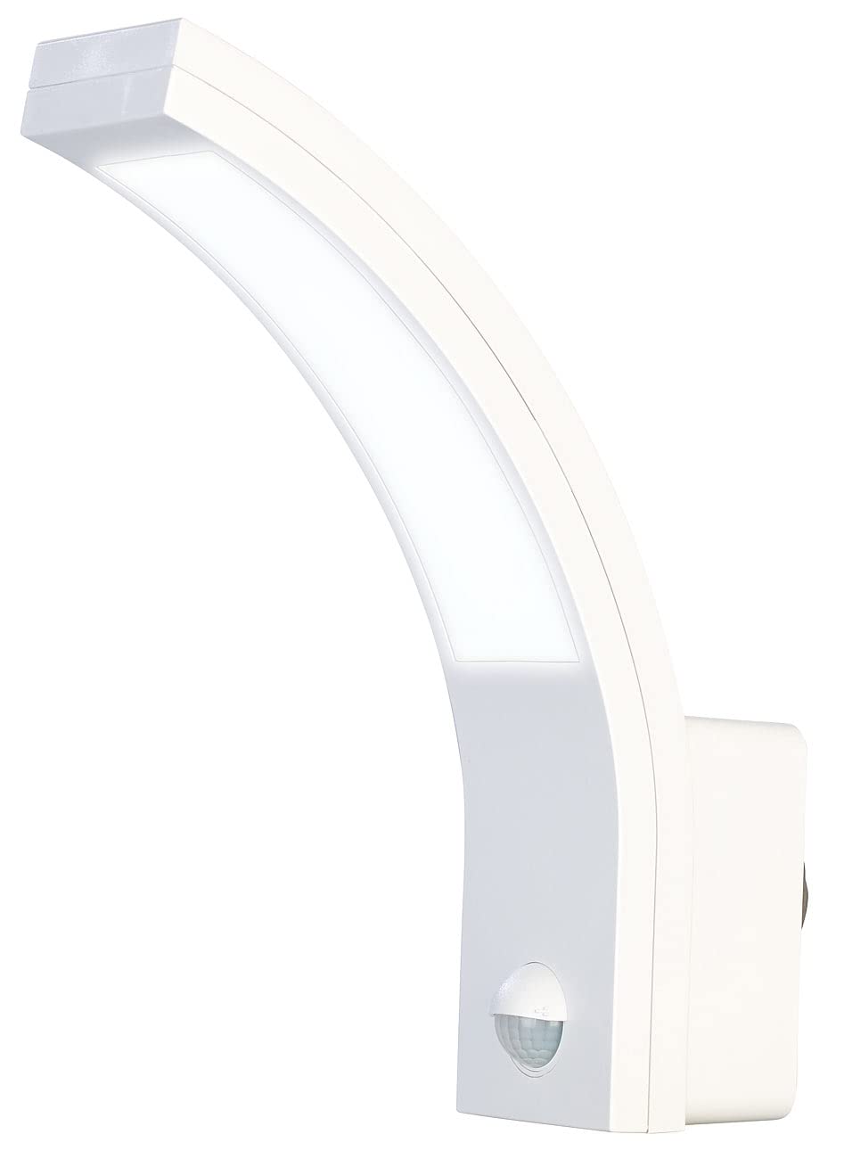 Lunartec Außenbeleuchtung LED-Wandleuchte 1100 lm weiß Sensor