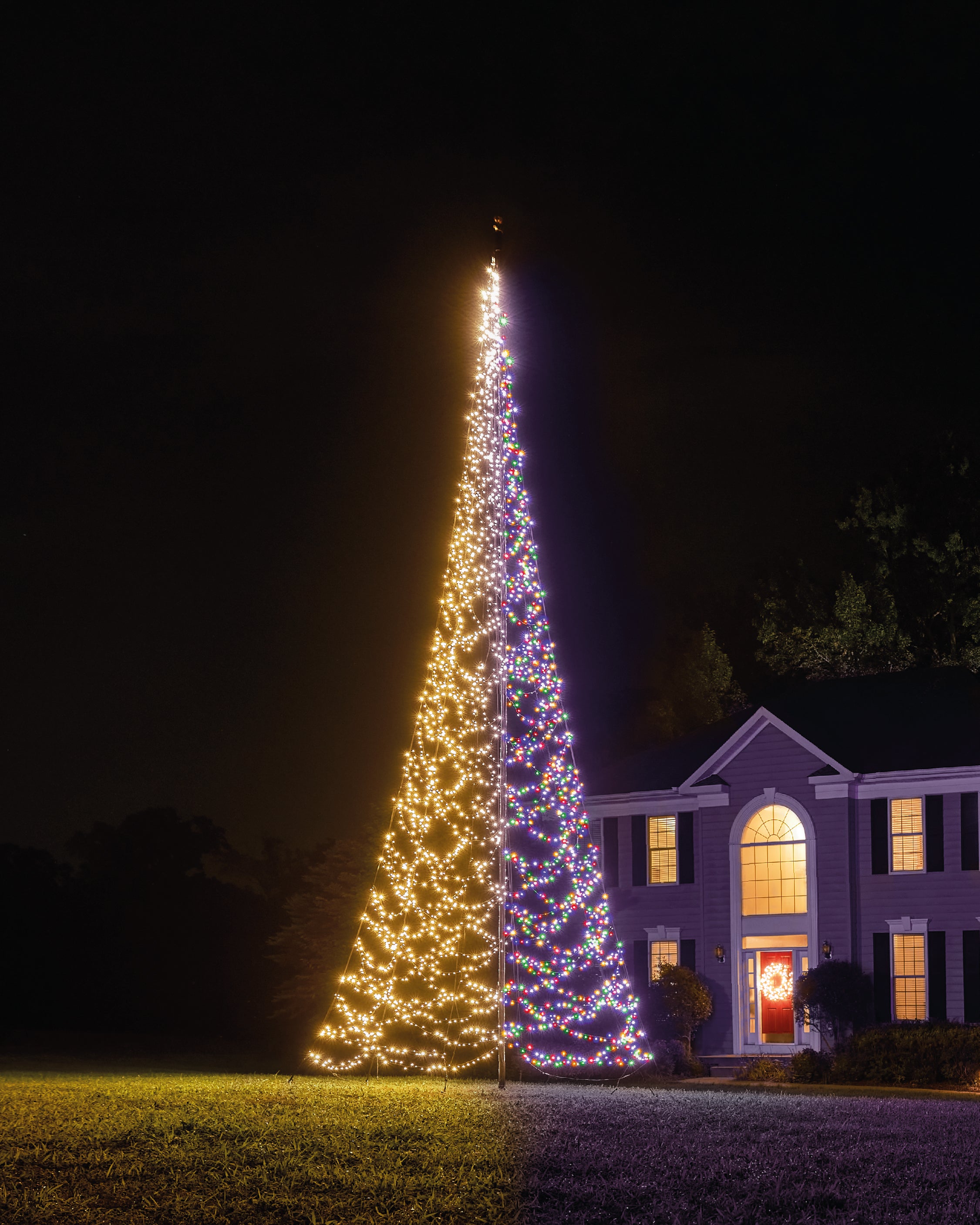 Fairybell Premium LED-Baum 8 m 3000 LED Luminous Switch