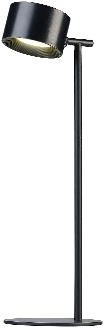Lunartec Innenbeleuchtung 3in1 Akku-Tischlampe 243 lm schwarz