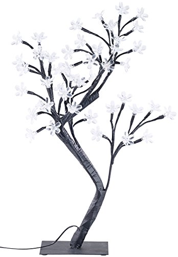 Lunartec Licht-Dekoration LED-Lichterbaum 48 Blüten warmweiß 45 cm