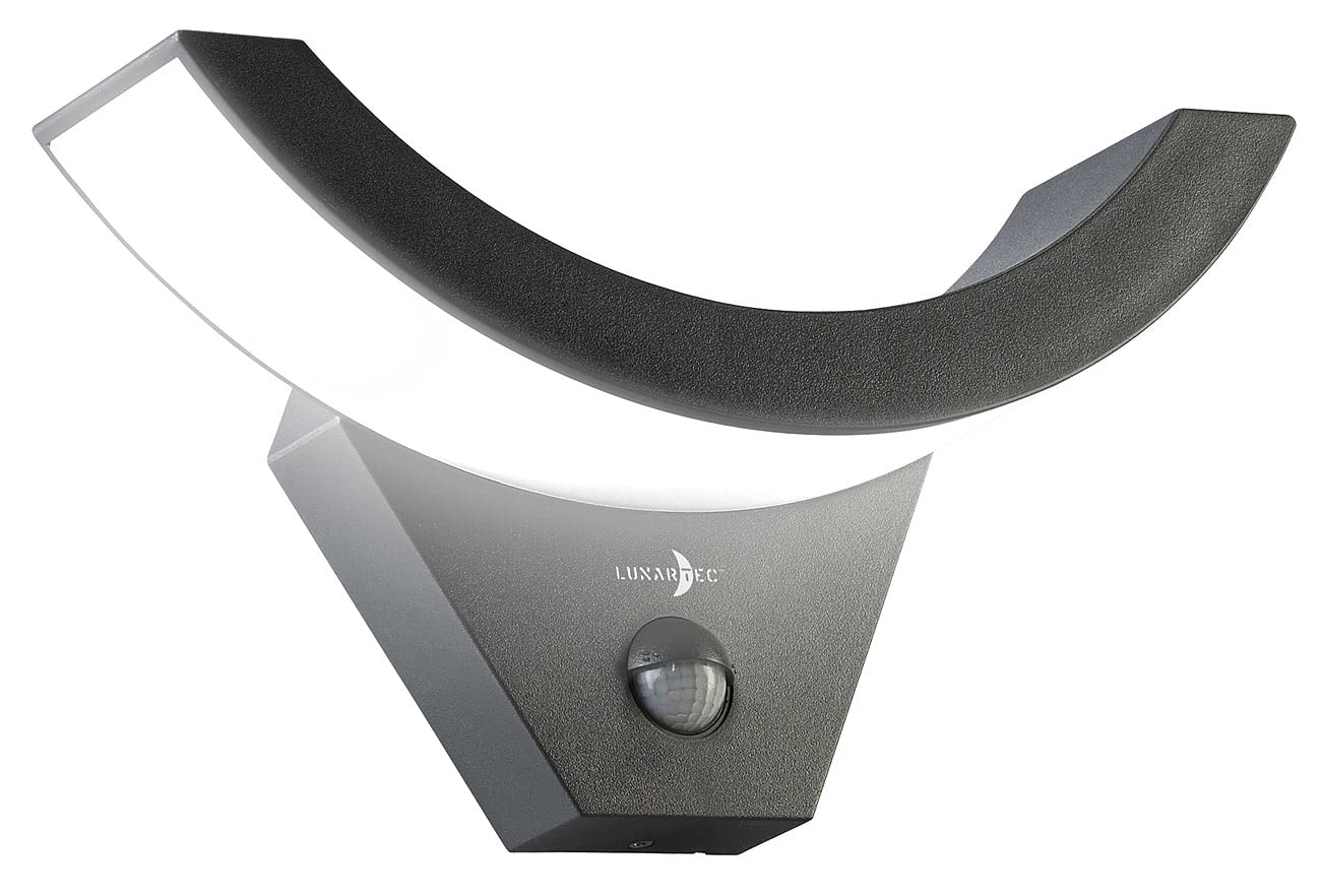 Lunartec Außenbeleuchtung LED-Wandleuchte 1100 lm IP54 Sensor