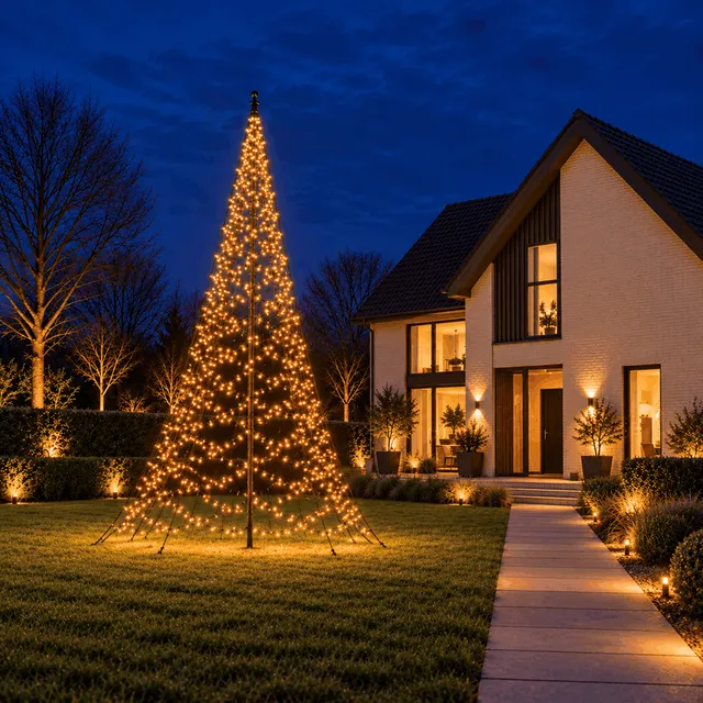 Fairybell Pro Weihnachtsbaum 7 m 1344 LED RGBW App