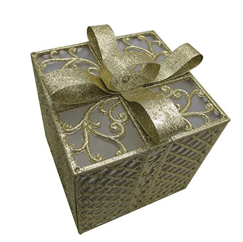 Bonetti Geschenk LED Dekoleuchte gold 25 LEDs Timer