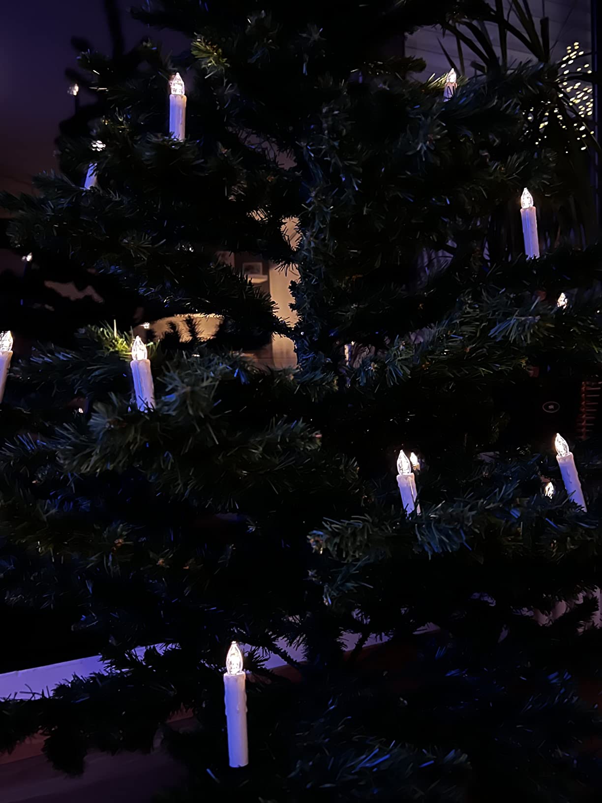 Koopower Candle Lights LED-Kerzen warmweiß 30er-Set mit Timer Batterie