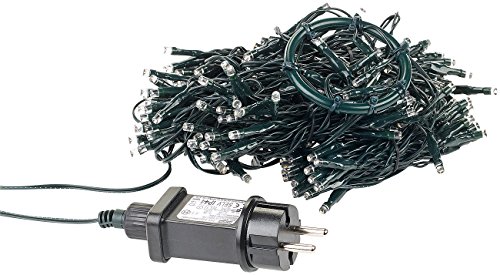 Lunartec Licht-Dekoration Christbaum-Überwurf 180 LEDs warmweiß IP44