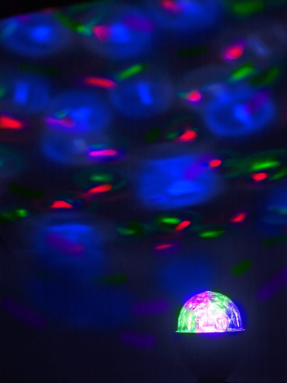 Lunartec Leuchtmittel Disco-Lampe E27 RGB 3W 2er-Set