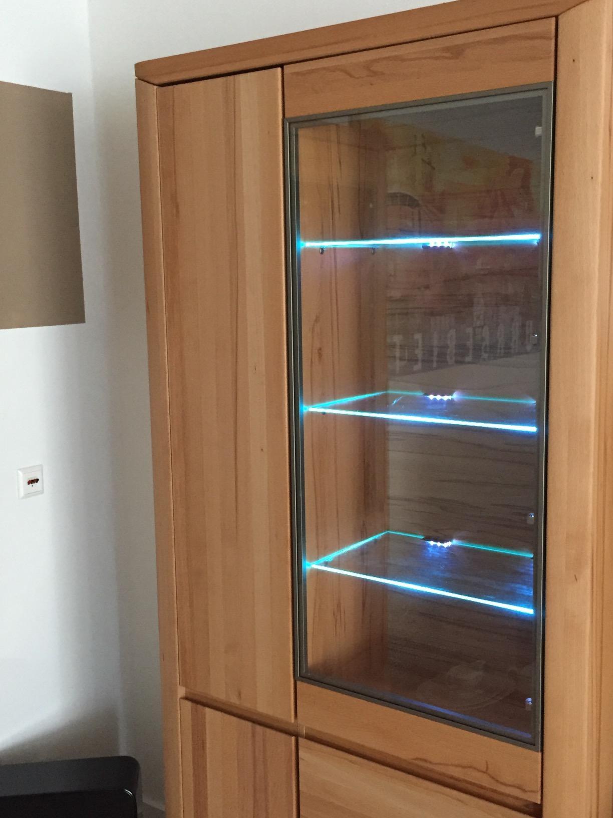 Lunartec Innenbeleuchtung Glasbodenbeleuchtung RGB 6er-Set Fernbedienung