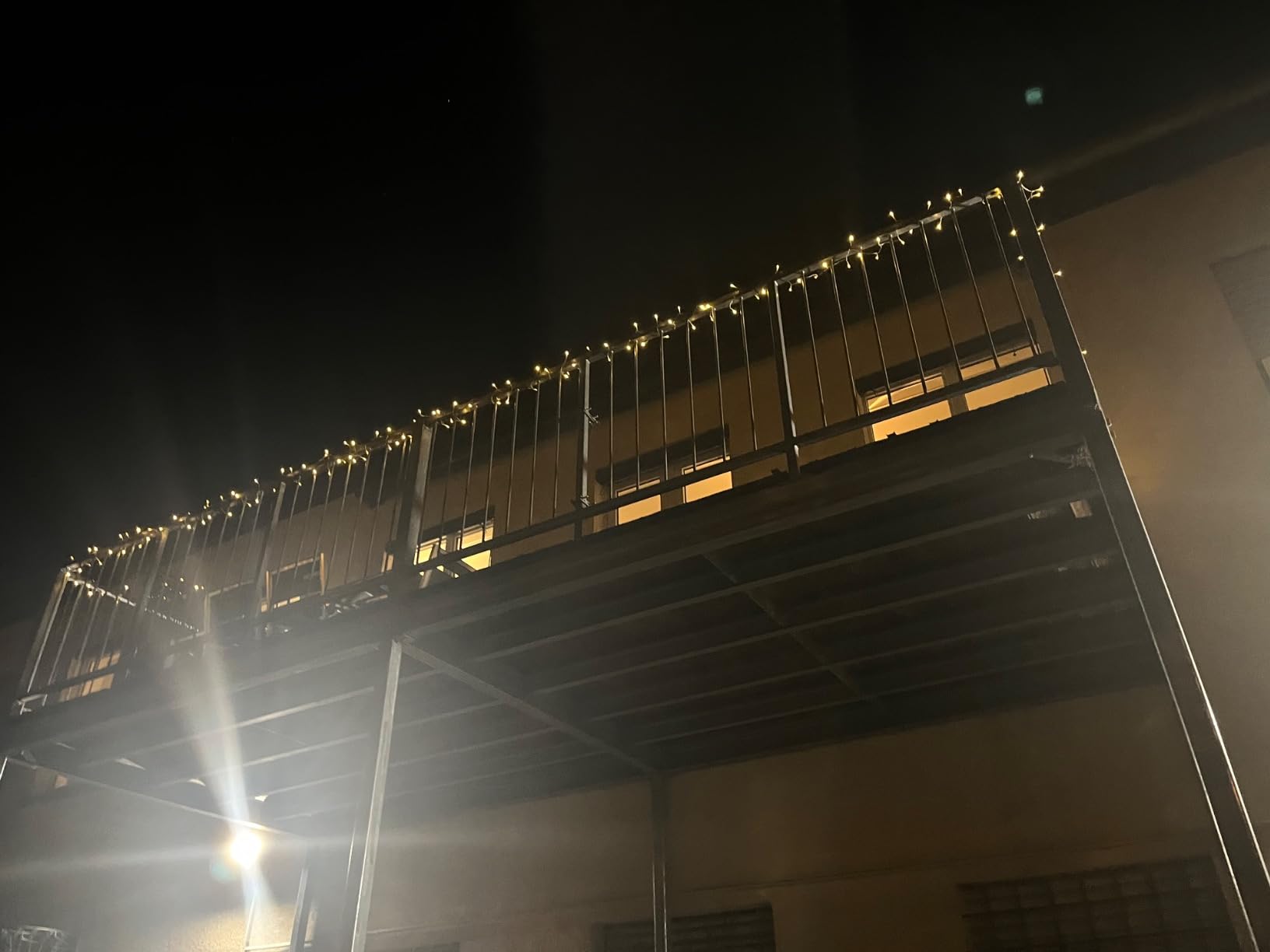 Qedertek Lighting Lichterkette 20m 200 LED warmweiß Batterie