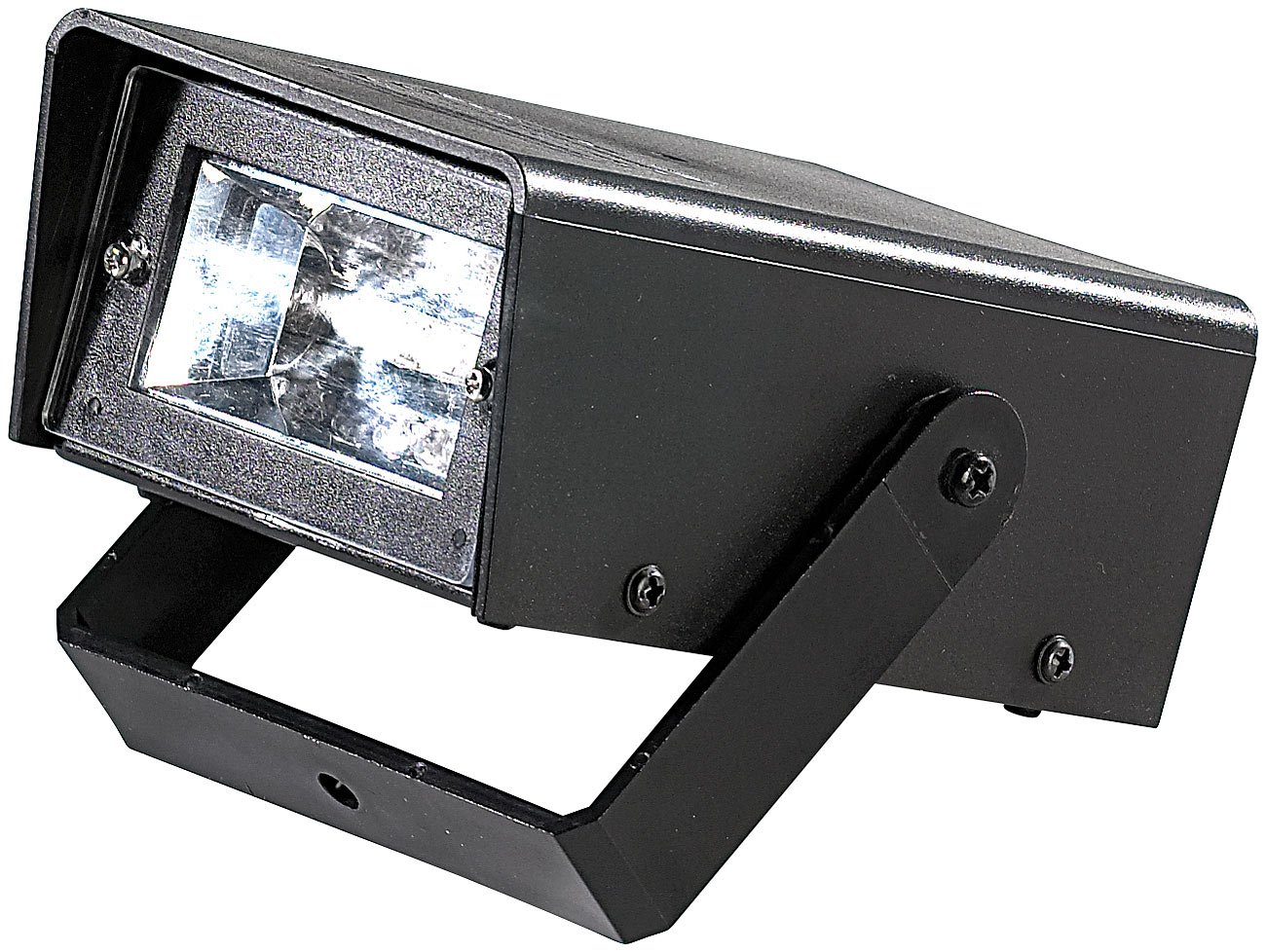 Lunartec Licht-Dekoration LED-Stroboskop Batterie Disco-Blitzer
