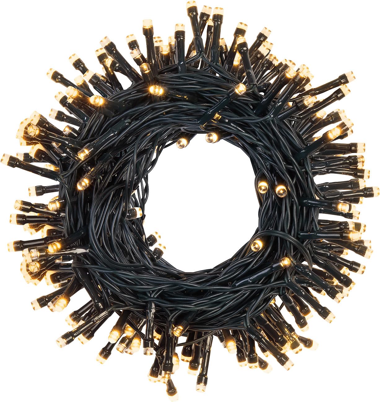 Lunartec Licht-Dekoration WLAN-Lichterkette 32m warmweiß 320 LEDs