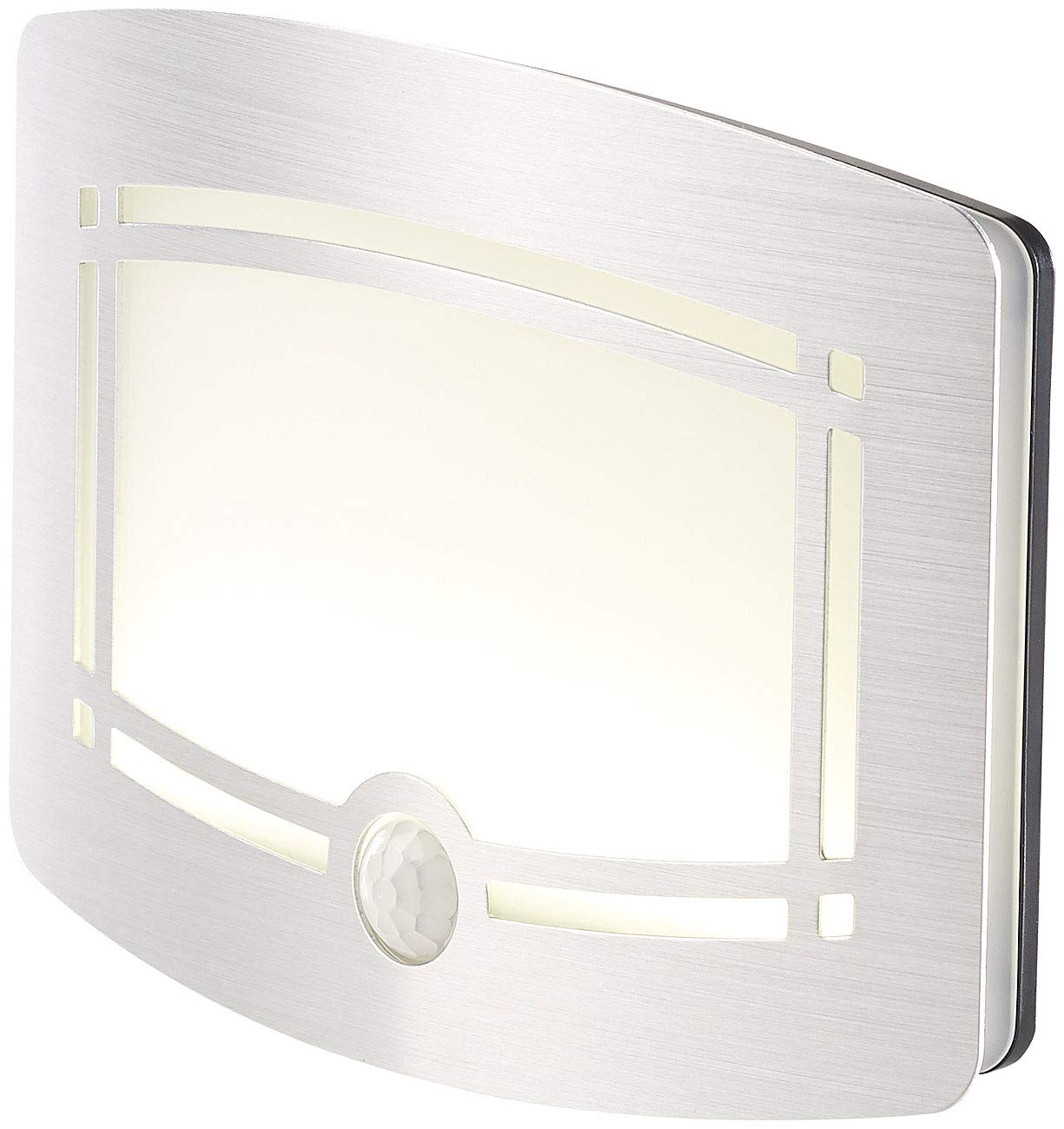 Lunartec Innenbeleuchtung LED-Wandleuchte Batterie 40lm weiß