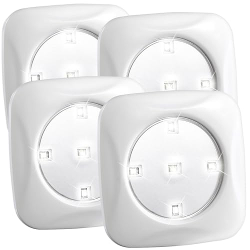 Lunartec Innenbeleuchtung FlexiLight 16er-Set Batterie Push
