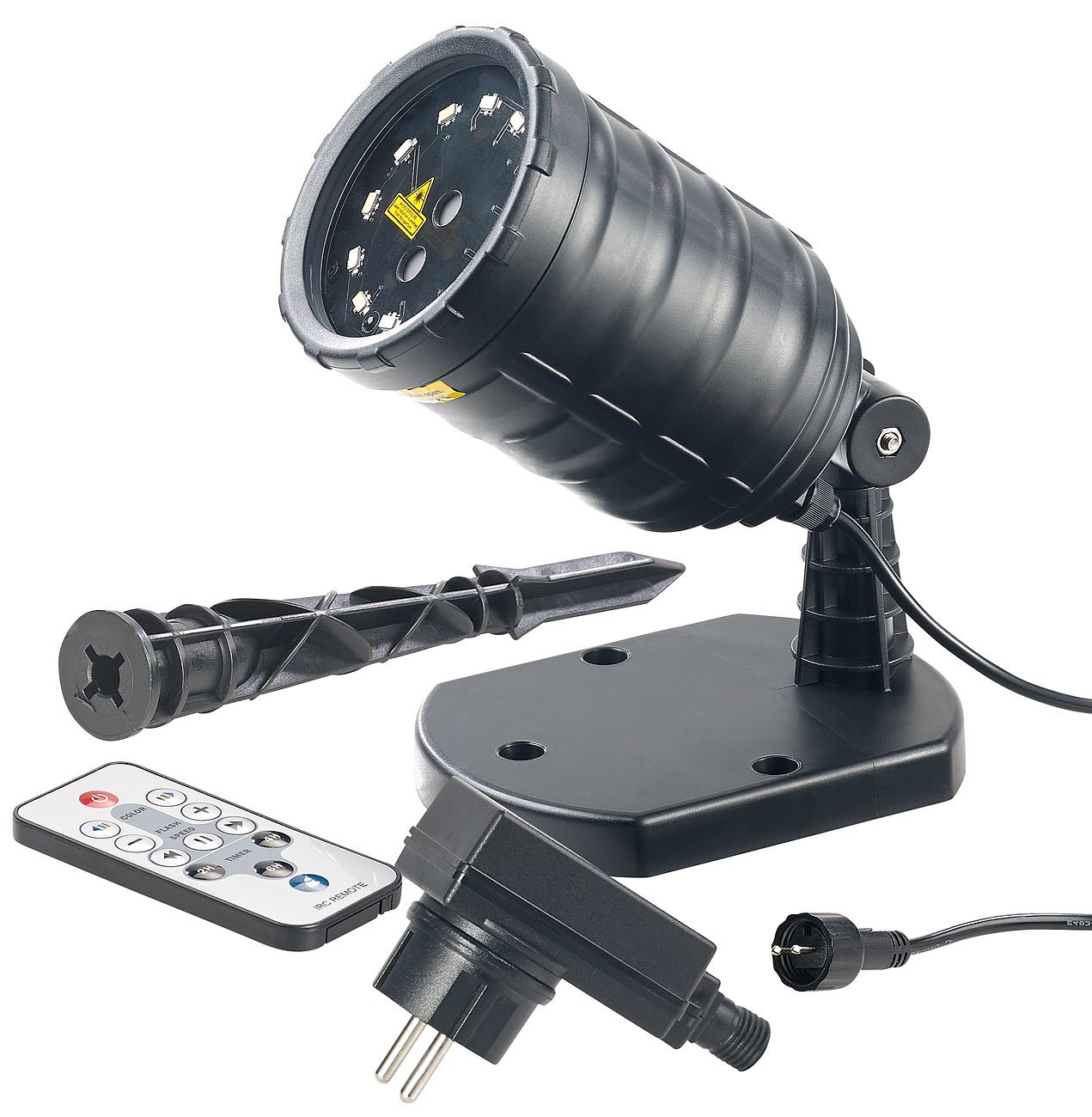 Lunartec Licht-Dekoration Laser-Projektor LP-500 IP65