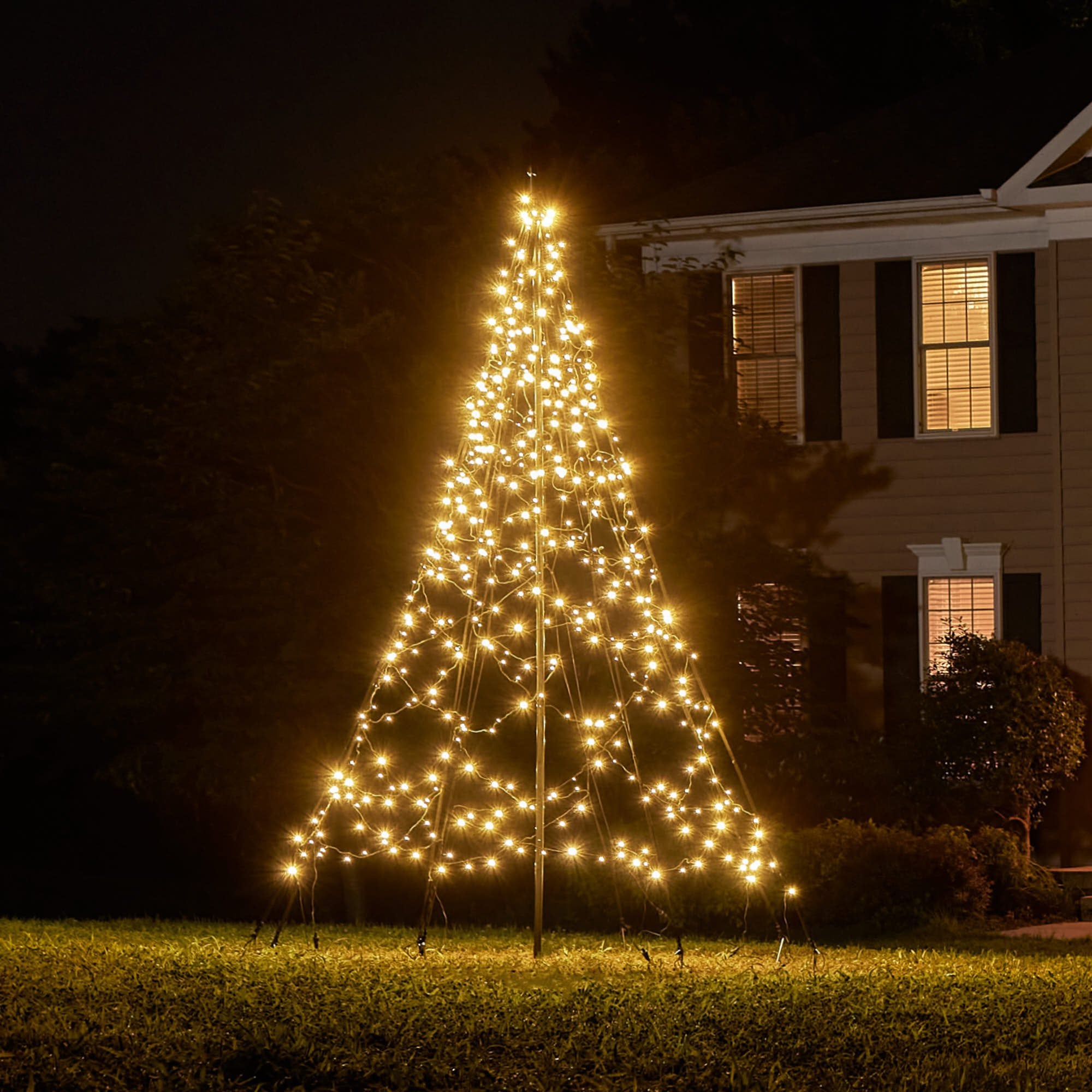 Fairybell Standard Weihnachtsbaum 3 m 480 LED Warmweiß