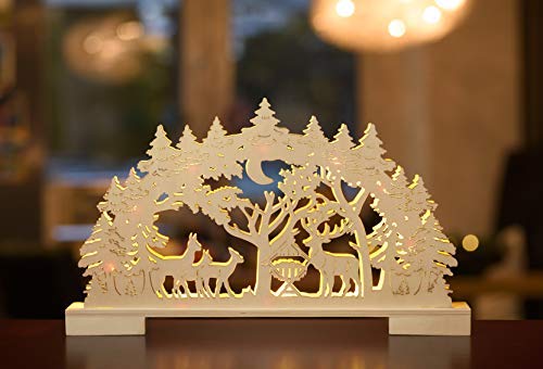Bonetti Light arches LED-Lichterbogen Wald warmweiß mit Timer