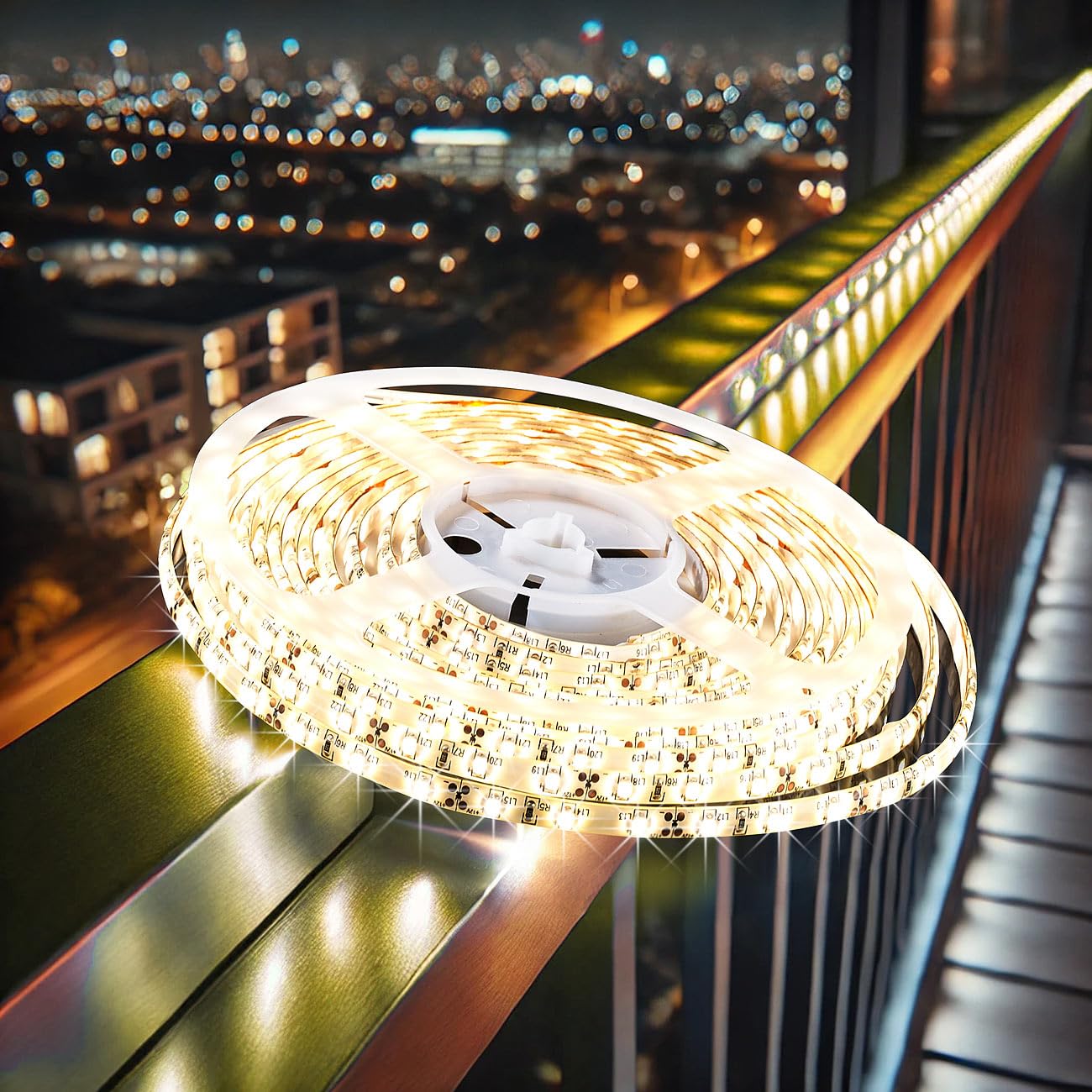 Lunartec Leuchtmittel LED-Streifen LE-300MA 3 m warmweiß