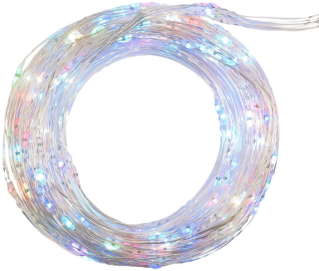 Lunartec Christbaum-Überwurf-Lichterkette 320 LEDs bunt