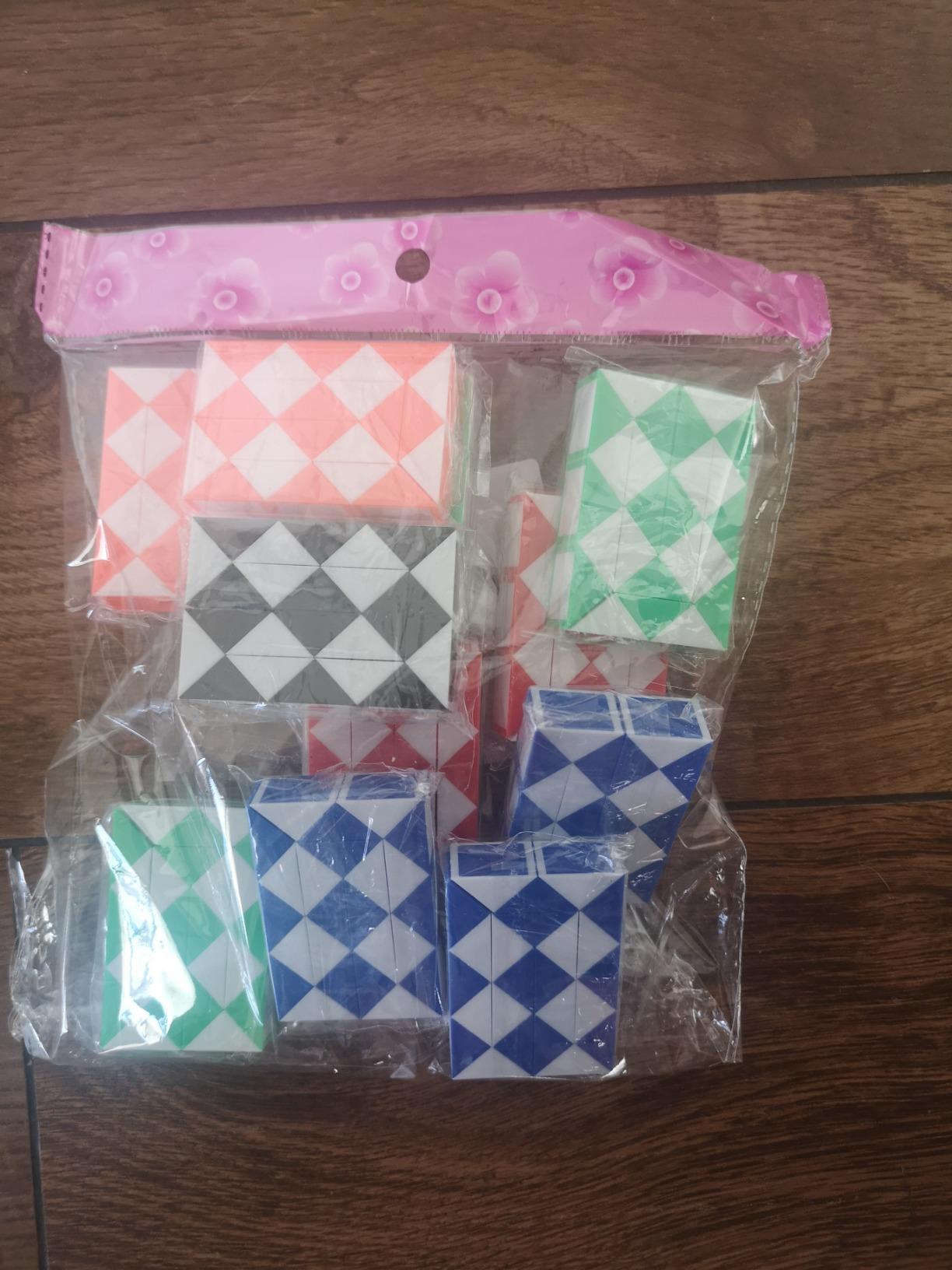 WEARXI Spielzeug Magische Schlangen 12er-Set mehrfarbig
