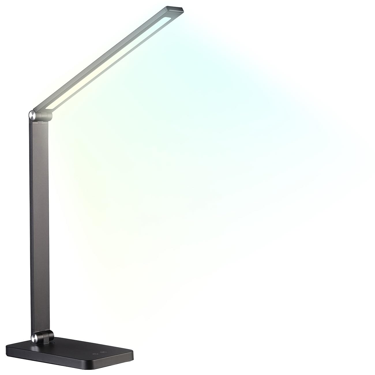 Lunartec Innenbeleuchtung Schreibtischlampe USB-C 660 lm schwarz