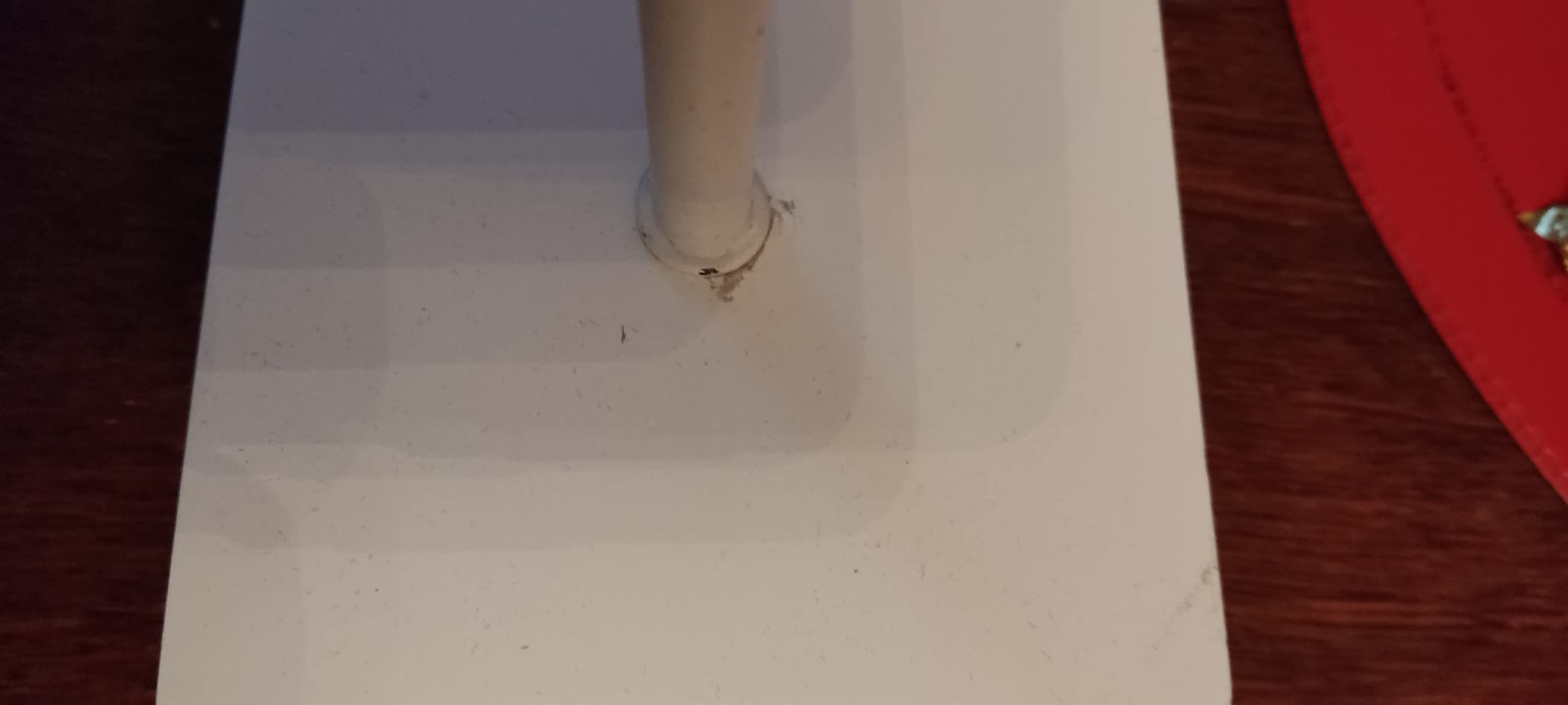 Lunartec Licht-Dekoration Tischleuchte Stern rot 58 cm batteriebetrieben