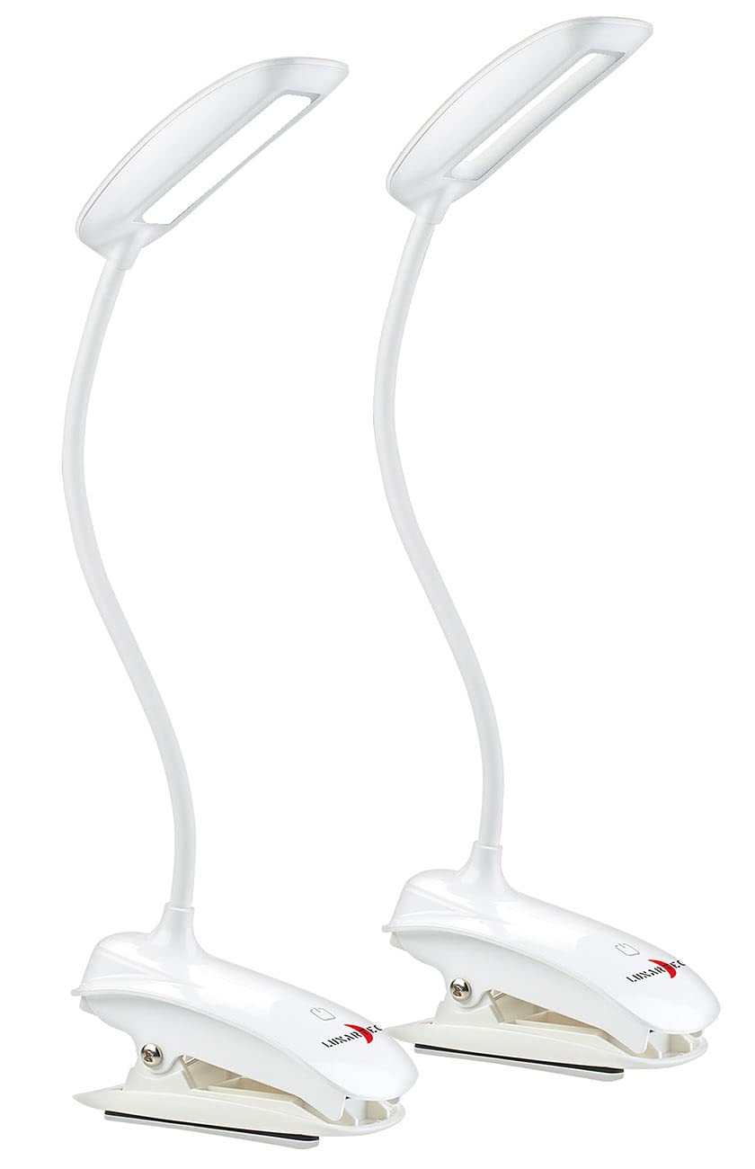Lunartec Innenbeleuchtung Klemmleuchte COB-LED 3W 2er-Set tageslichtweiß