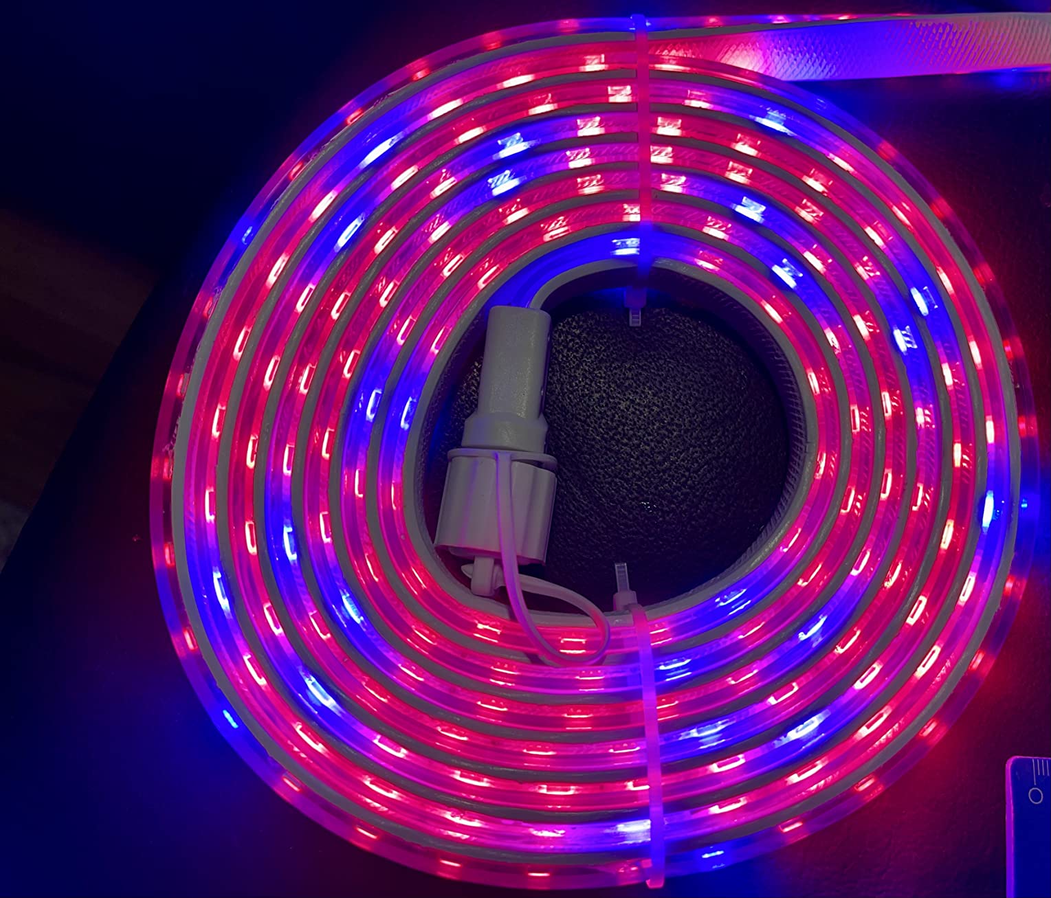 Lunartec Leuchtmittel LED-Pflanzenstreifen 3 m rot-blau